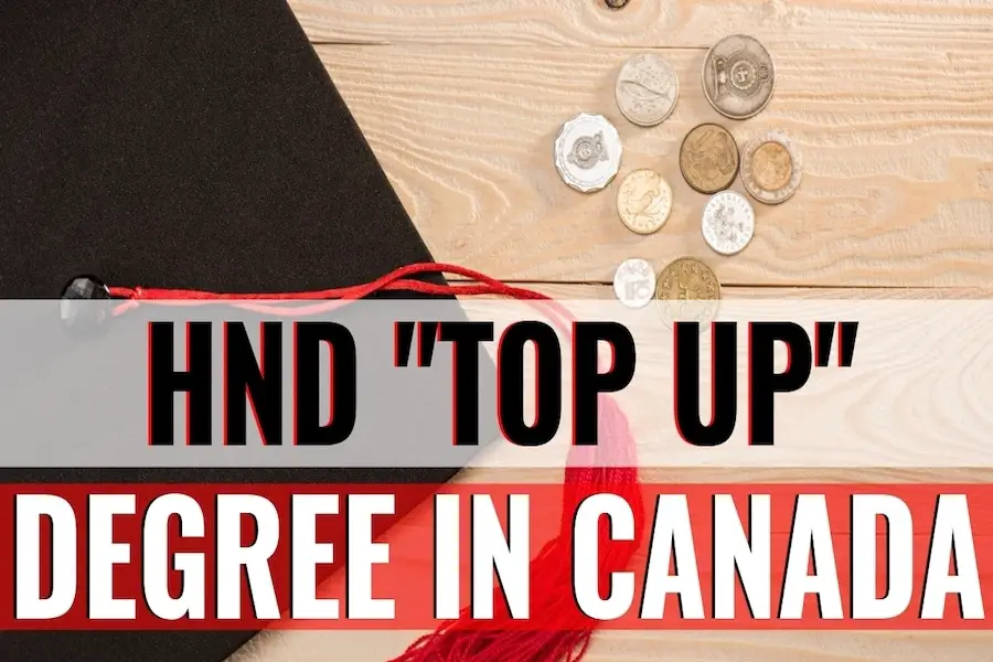 HND Top Up Degree in Canada
