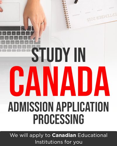 of acceptance loa from canadian schools for you package and submit your ...